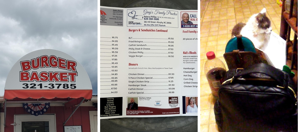 Burger Basket Menu