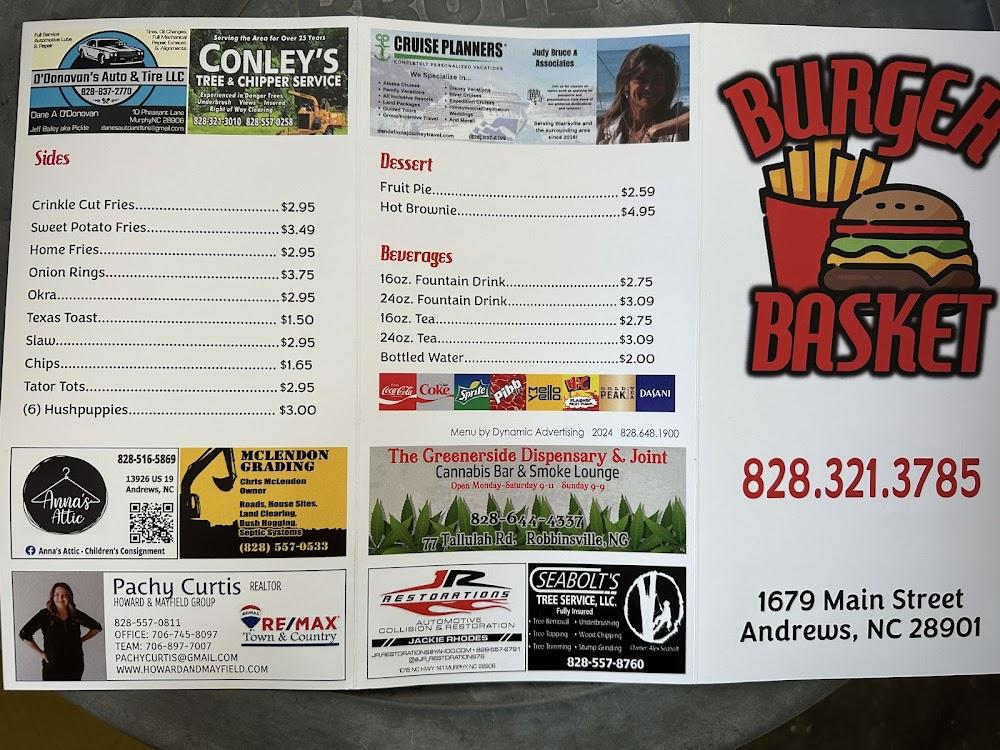 Burger Basket Menu image 2